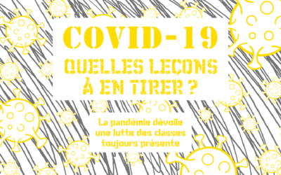 Covid-19 : quelles leçons à en tirer ? (3e partie)